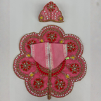 Suvarna Rekha  Poshak With Mukut For Laddu Gopal