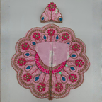 Suvarna Rekha  Poshak With Mukut For Laddu Gopal