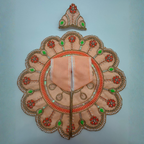 Suvarna Rekha  Poshak With Mukut For Laddu Gopal