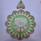 Suvarna Rekha  Poshak With Mukut For Laddu Gopal