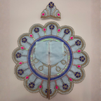 Suvarna Rekha  Poshak With Mukut For Laddu Gopal