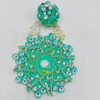 Tejasvi Poshak With Mukut For Laddu Gopal