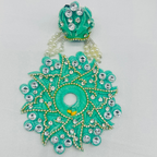 Tejasvi Poshak With Mukut For Laddu Gopal