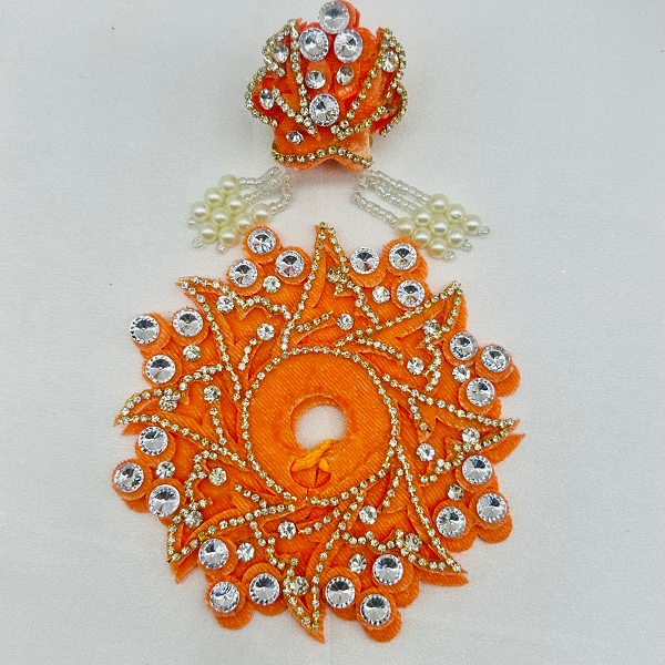 Tejasvi Poshak With Mukut For Laddu Gopal