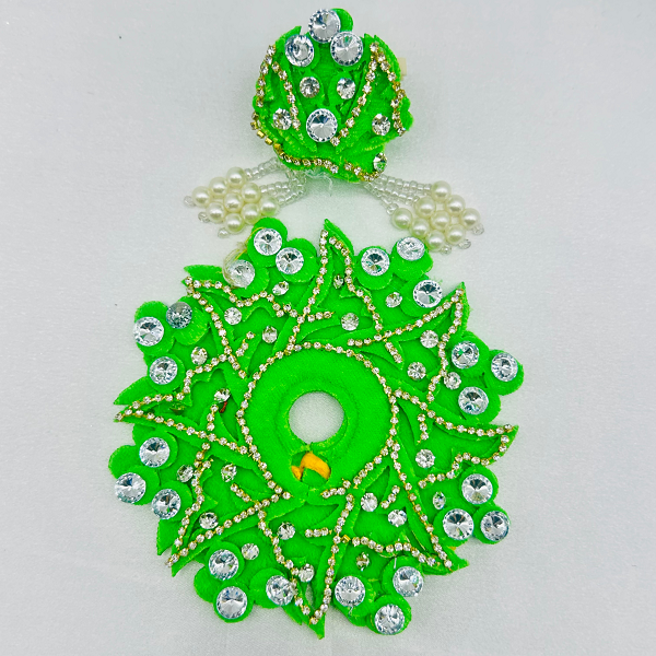 Tejasvi Poshak With Mukut For Laddu Gopal