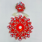 Tejasvi Poshak With Mukut For Laddu Gopal