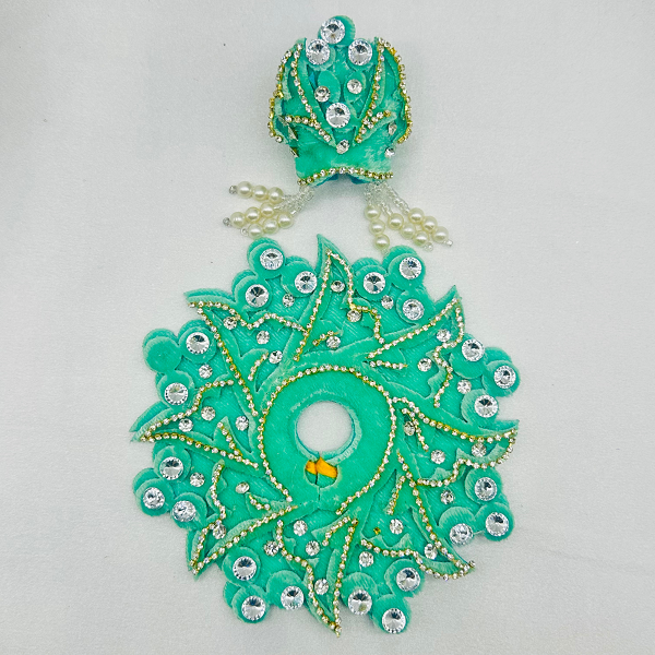 Tejasvi Poshak With Mukut For Laddu Gopal