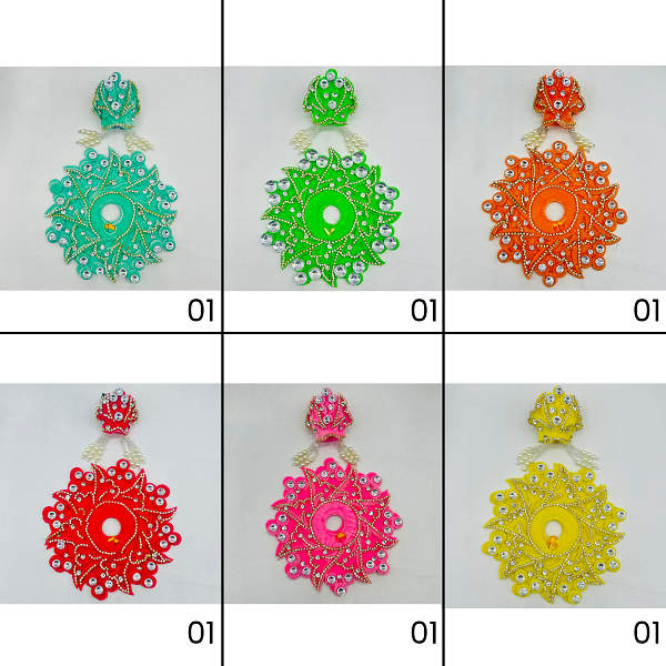 Tejasvi Poshak With Mukut For Laddu Gopal - Pack of 12