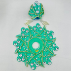 Tejasvi Poshak With Mukut For Laddu Gopal
