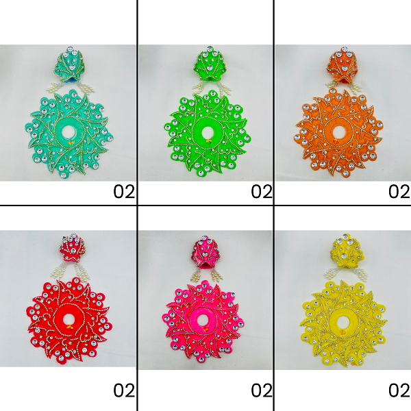 Tejasvi Poshak With Mukut For Laddu Gopal - Pack of 12