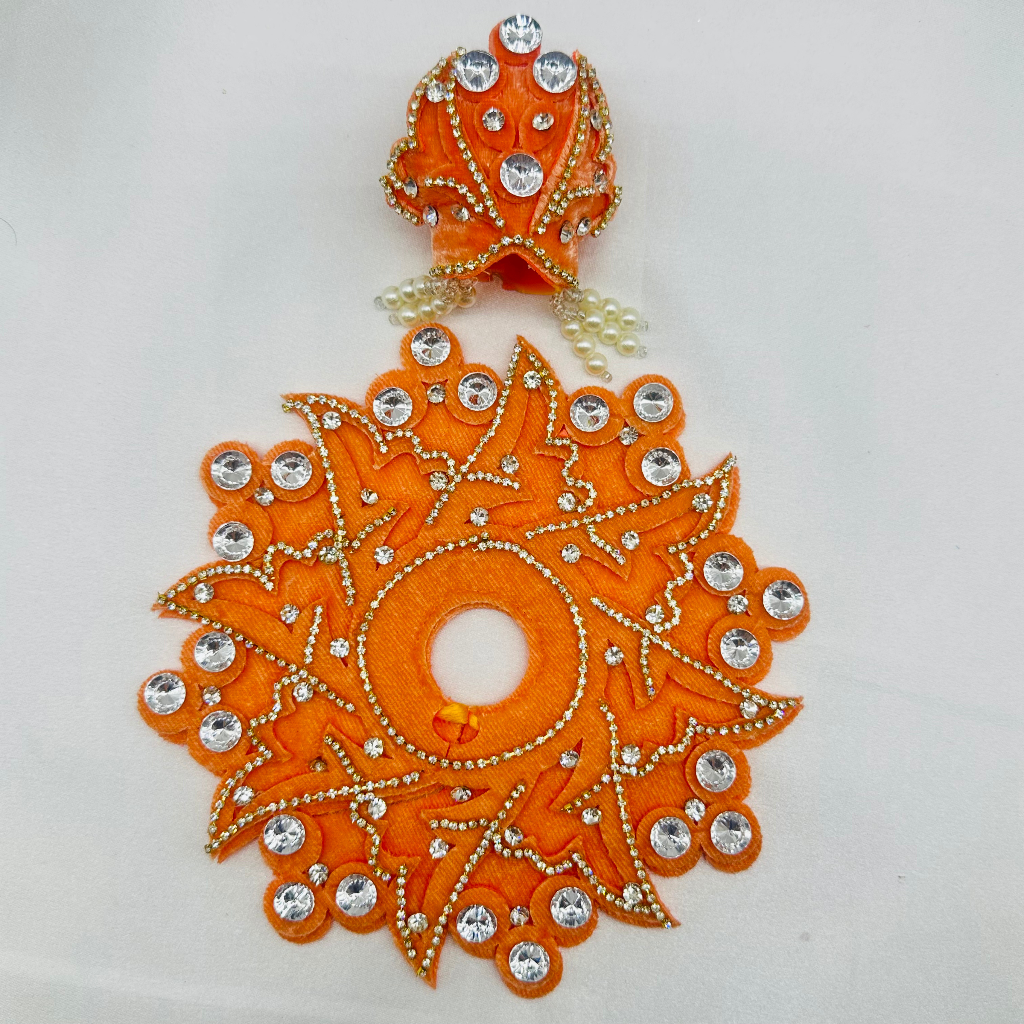 Tejasvi Poshak With Mukut For Laddu Gopal