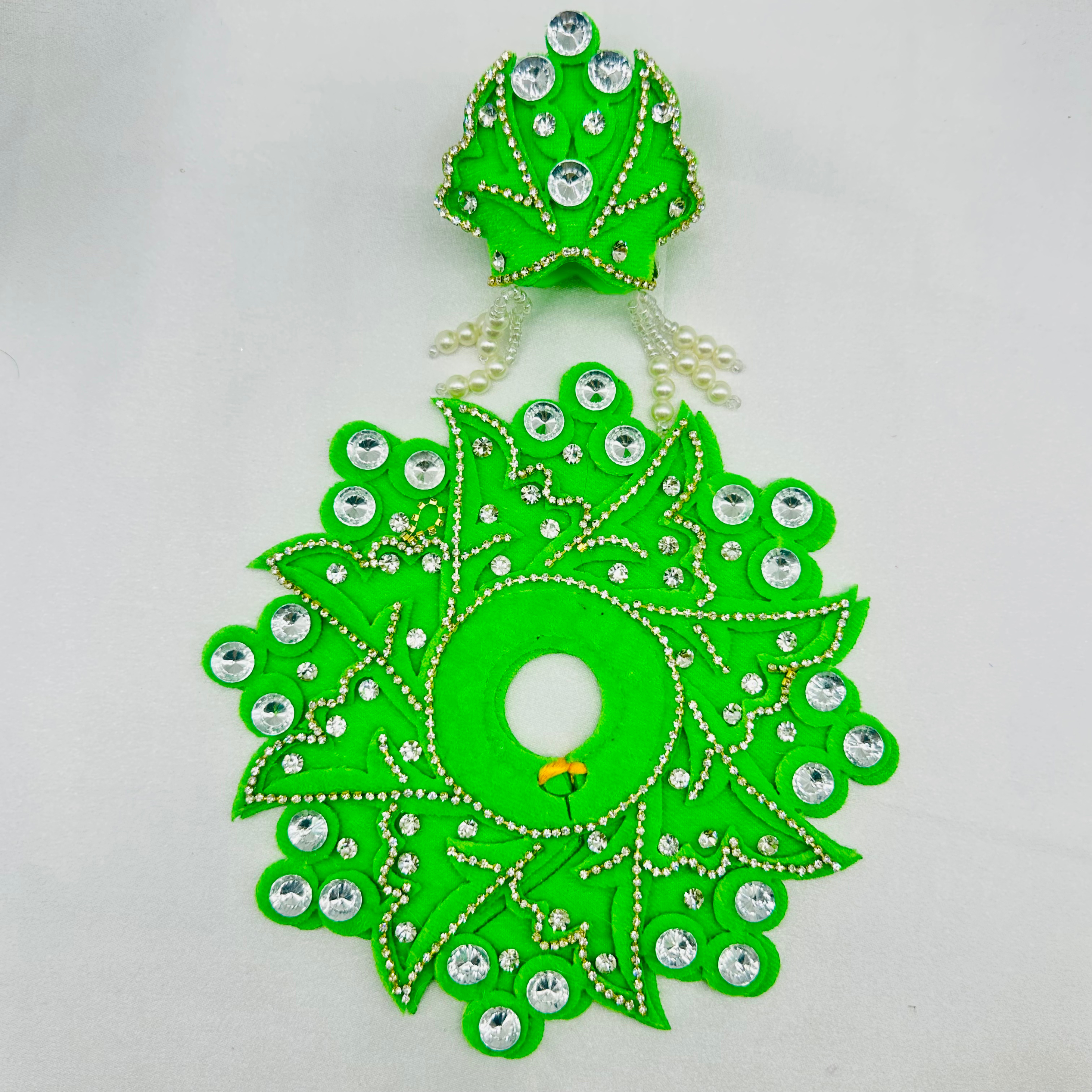 Tejasvi Poshak With Mukut For Laddu Gopal