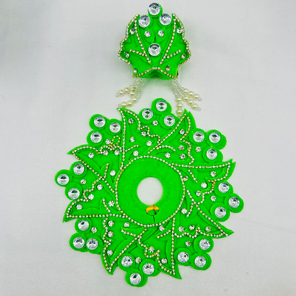 Tejasvi Poshak With Mukut For Laddu Gopal