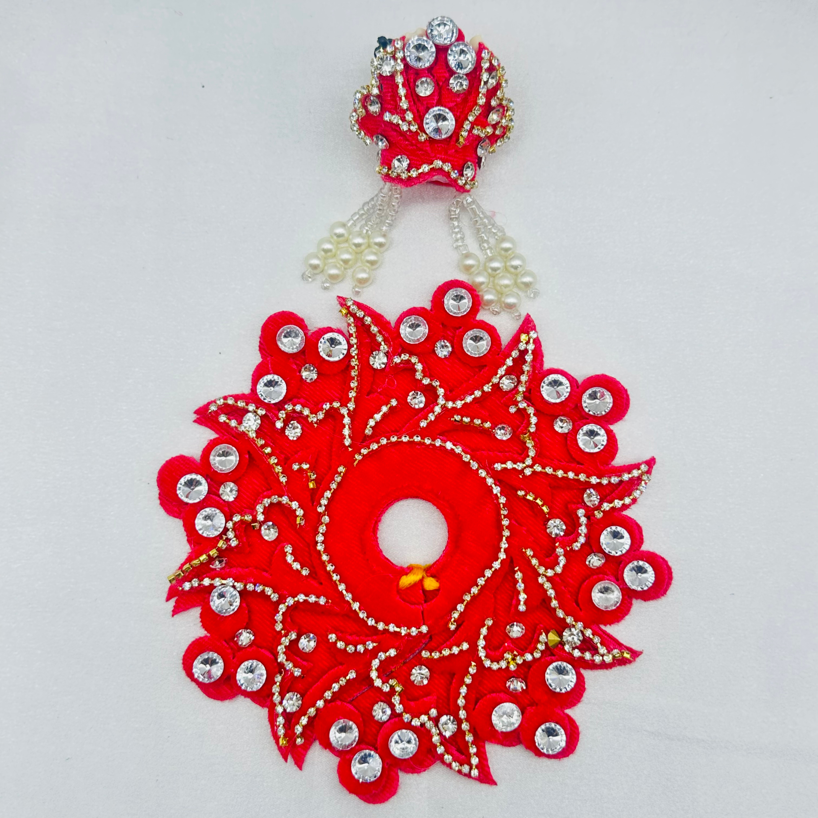 Tejasvi Poshak With Mukut For Laddu Gopal