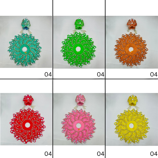 Tejasvi Poshak With Mukut For Laddu Gopal - Pack of 12