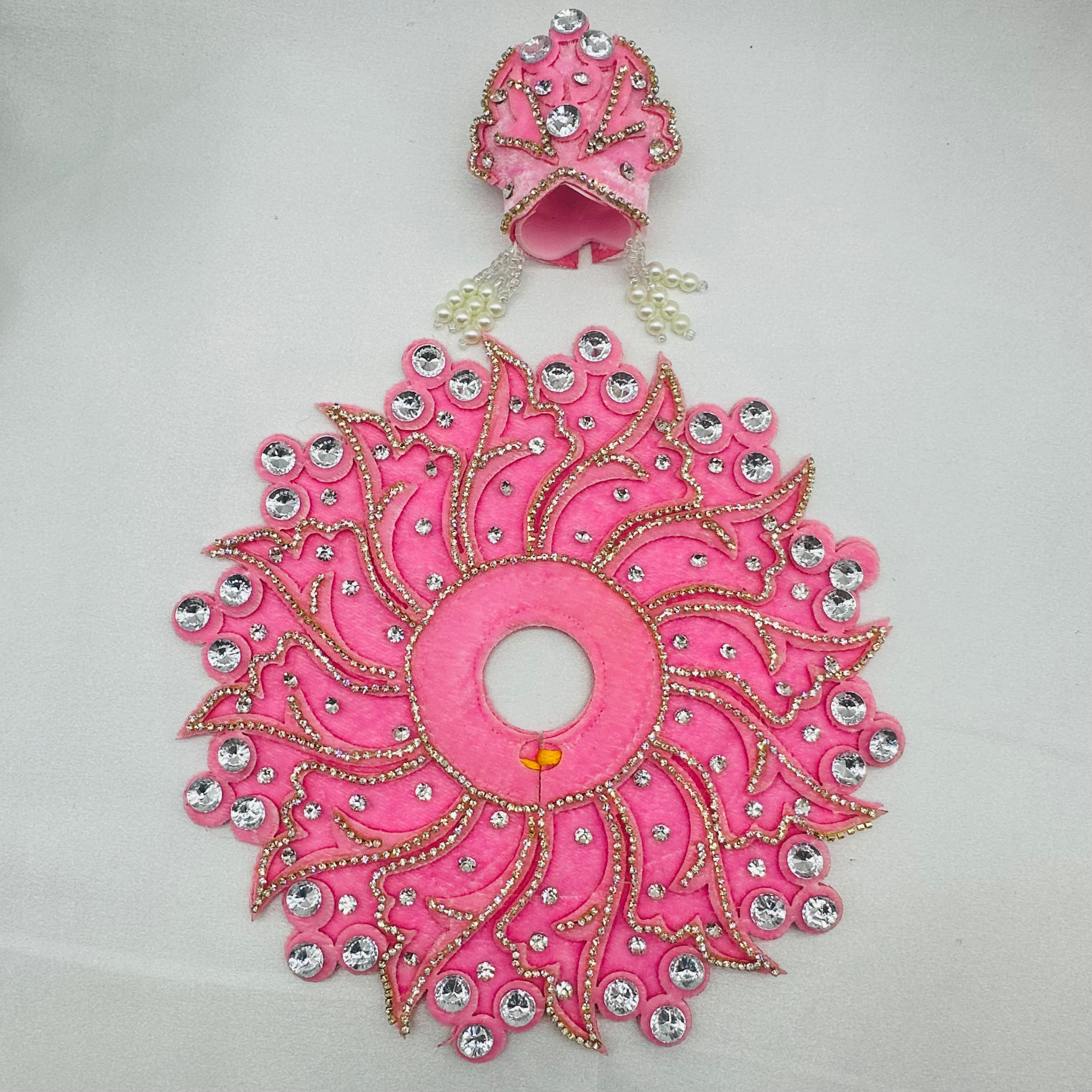 Tejasvi Poshak With Mukut For Laddu Gopal