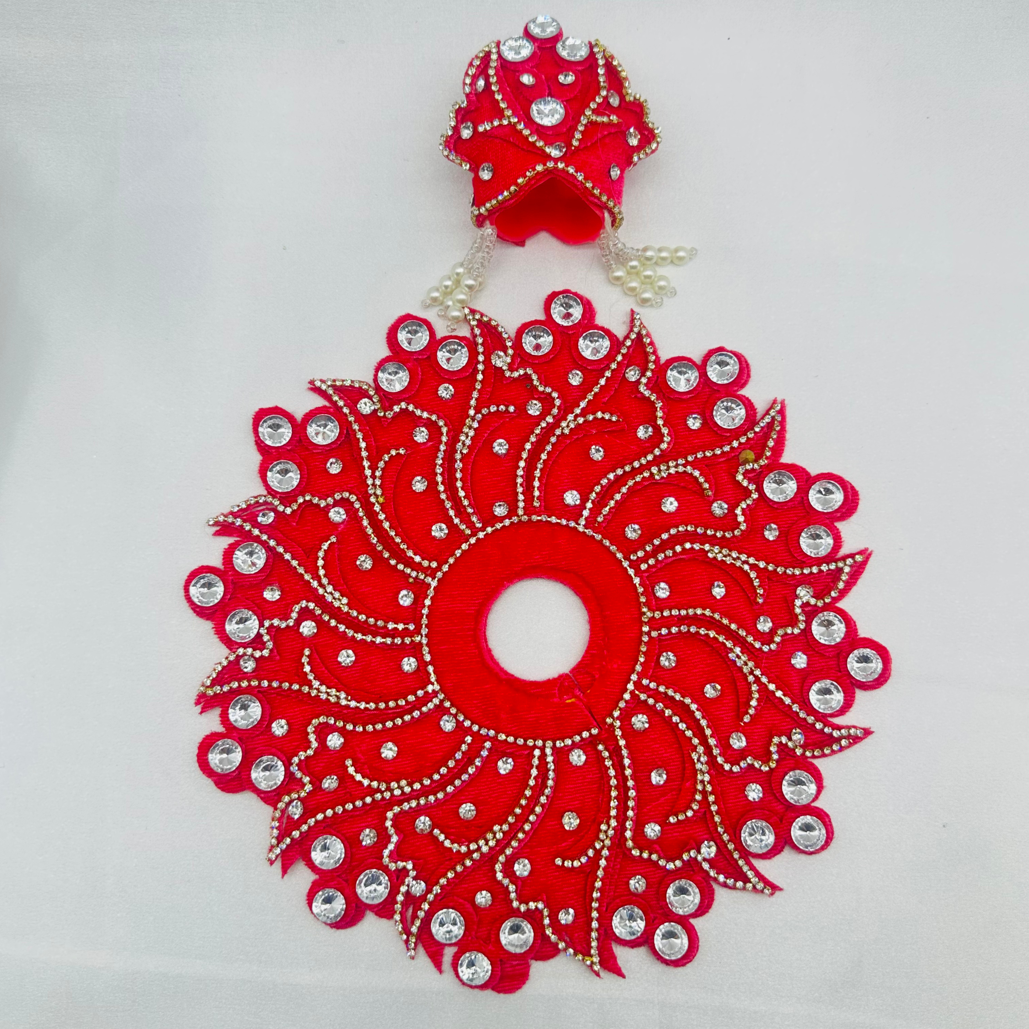 Tejasvi Poshak With Mukut For Laddu Gopal