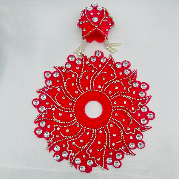 Tejasvi Poshak With Mukut For Laddu Gopal