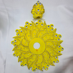 Tejasvi Poshak With Mukut For Laddu Gopal