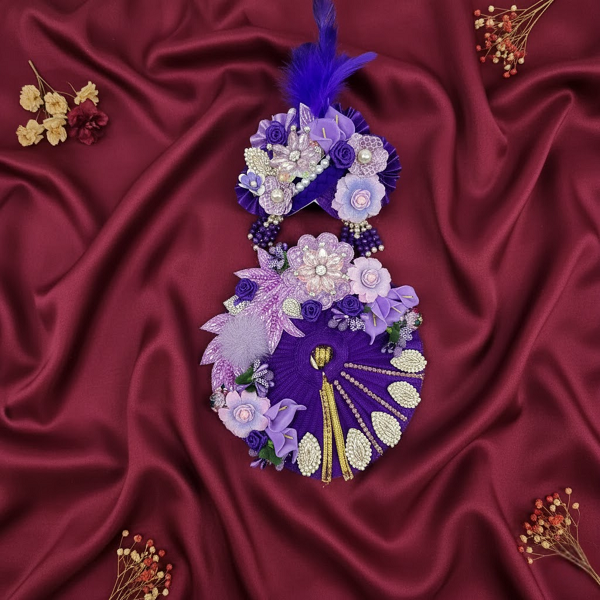 Vaikuntha Vastram Dress With Mukut For Laddu Gopal