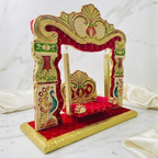 Red Jhula For Laddu Gopal - Pack Of 2
