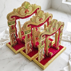 Red Jhula For Laddu Gopal - Pack Of 2