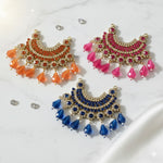 લાડુ ગોપાલ માટે ચંદ્રિકા માલા - મિક્સ કલર / 12 નો પેક