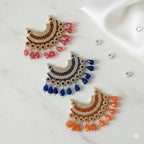 લાડુ ગોપાલ માટે ચંદ્રિકા માલા - મિક્સ કલર / 12 નો પેક