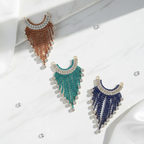 लड्डू गोपाल के लिए झालर माला - मिश्रित रंग / 12 का पैक