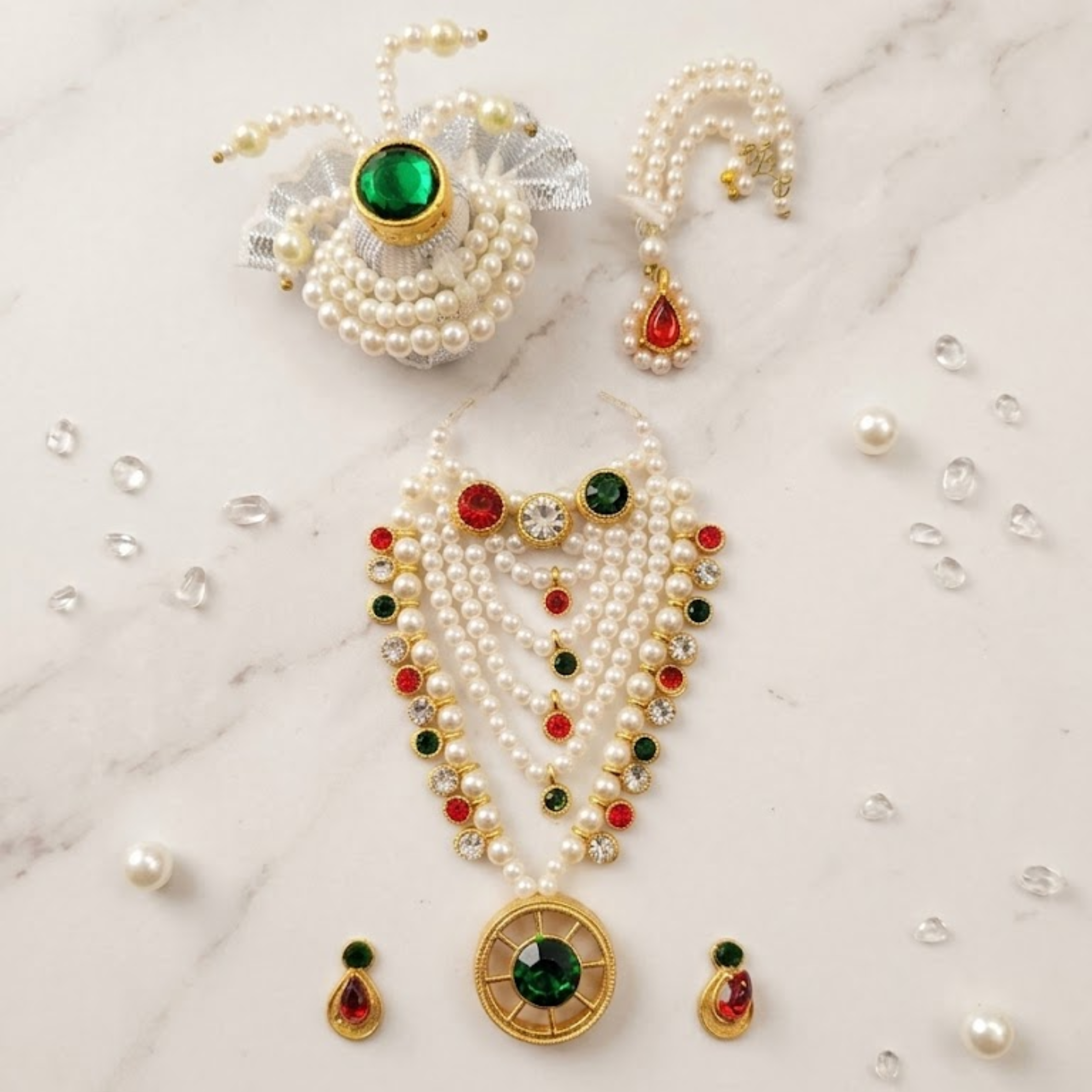 Tilak Mala Set For Laddu Gopal