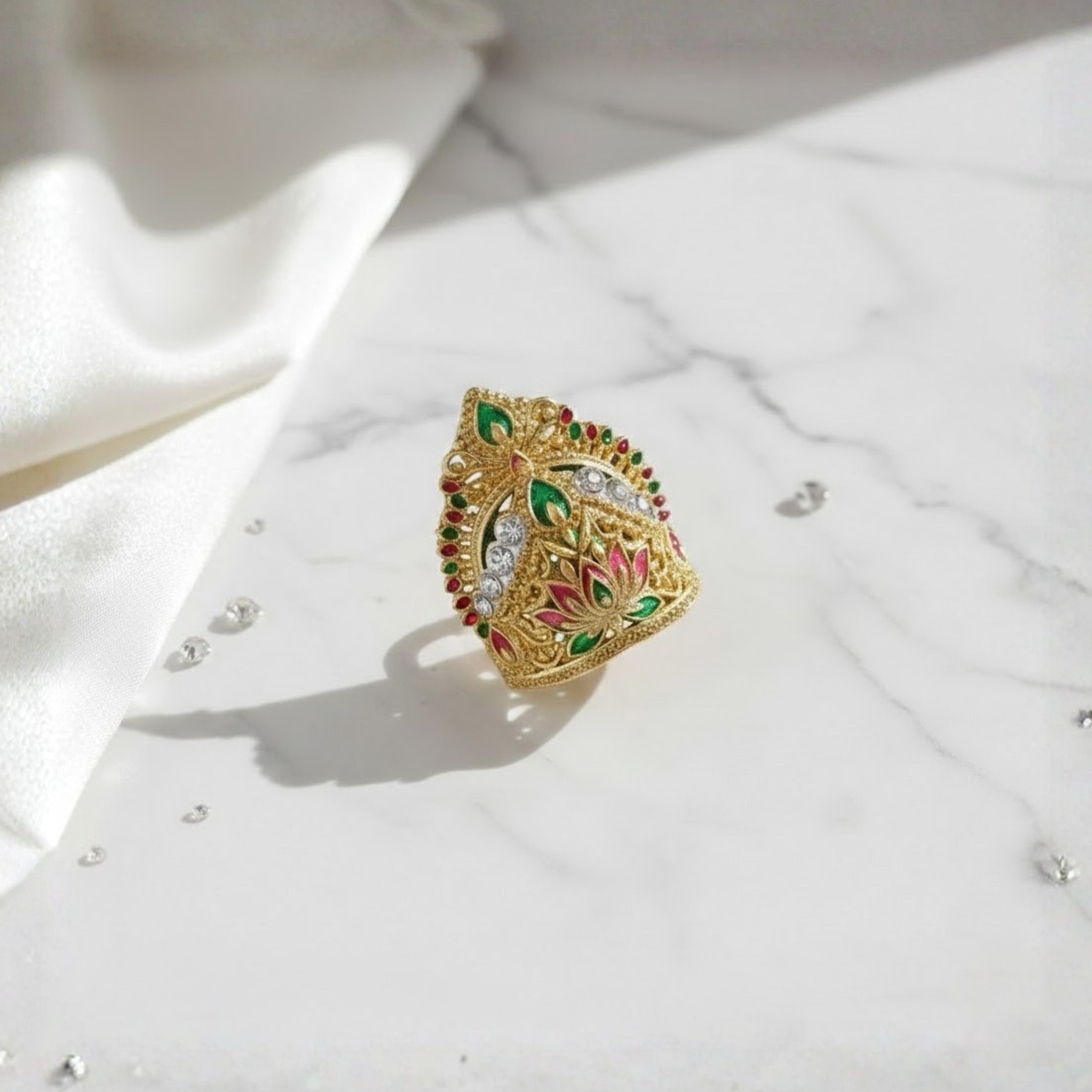 Kamal Pushpa Mukut For Laddu Gopal