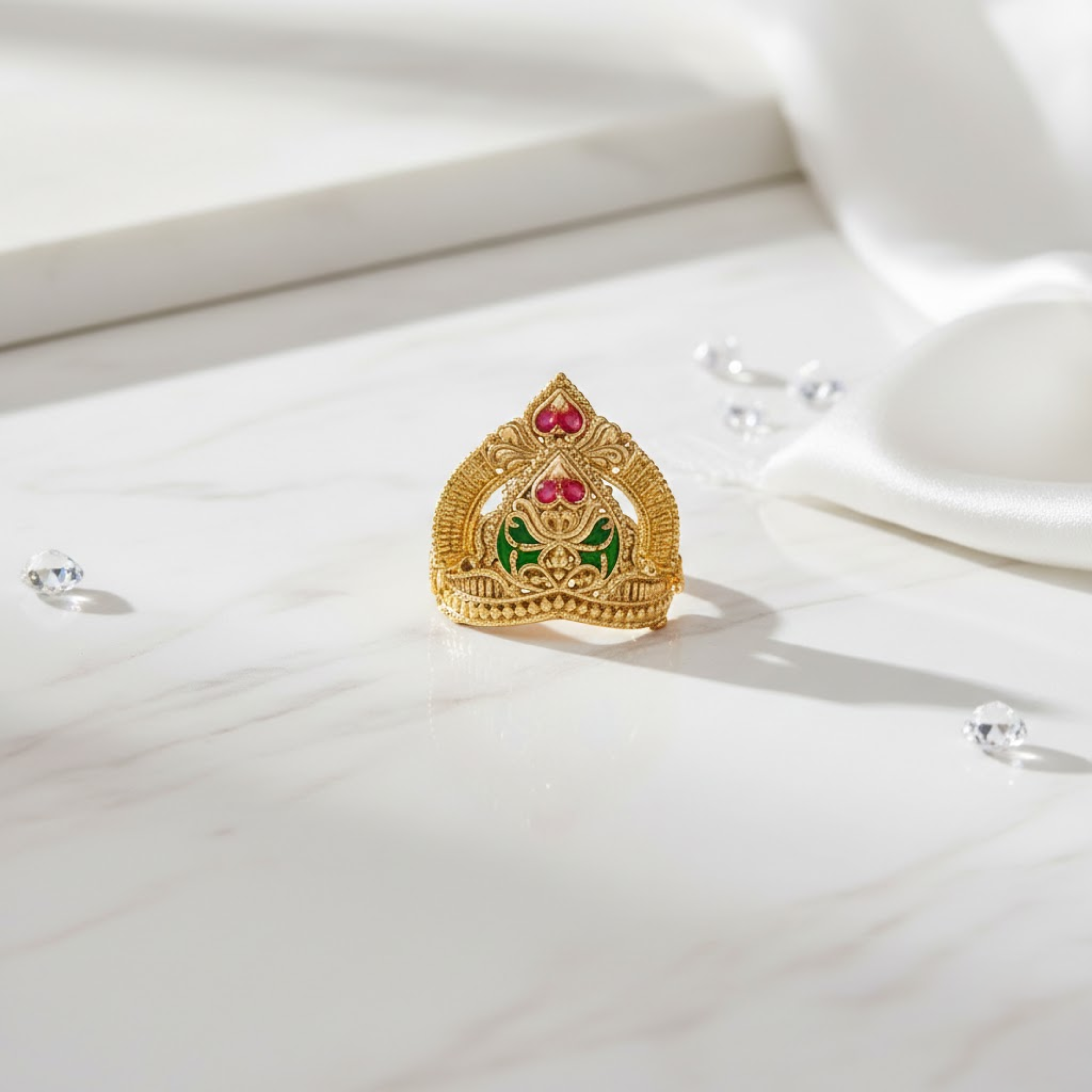 Surya Mukut For Laddu Gopal - Pack of 12