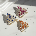 Bal Mukund Laddu Gopal Mukut - Mix Color / Pack of 12