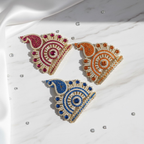 Bal Mukund Laddu Gopal Mukut - Mix Color / Pack of 12