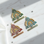 Govardhan Mukut For Laadu Gopal - Mix Color / Pack of 12