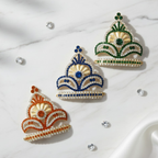 Kanak Kirti Laddu Gopal Mukut - Mix Color / Pack of 12