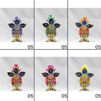 Mayura Triveni Laddu Gopal Mukut - Pack of 12