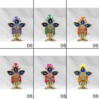 Mayura Triveni Laddu Gopal Mukut - Pack of 12