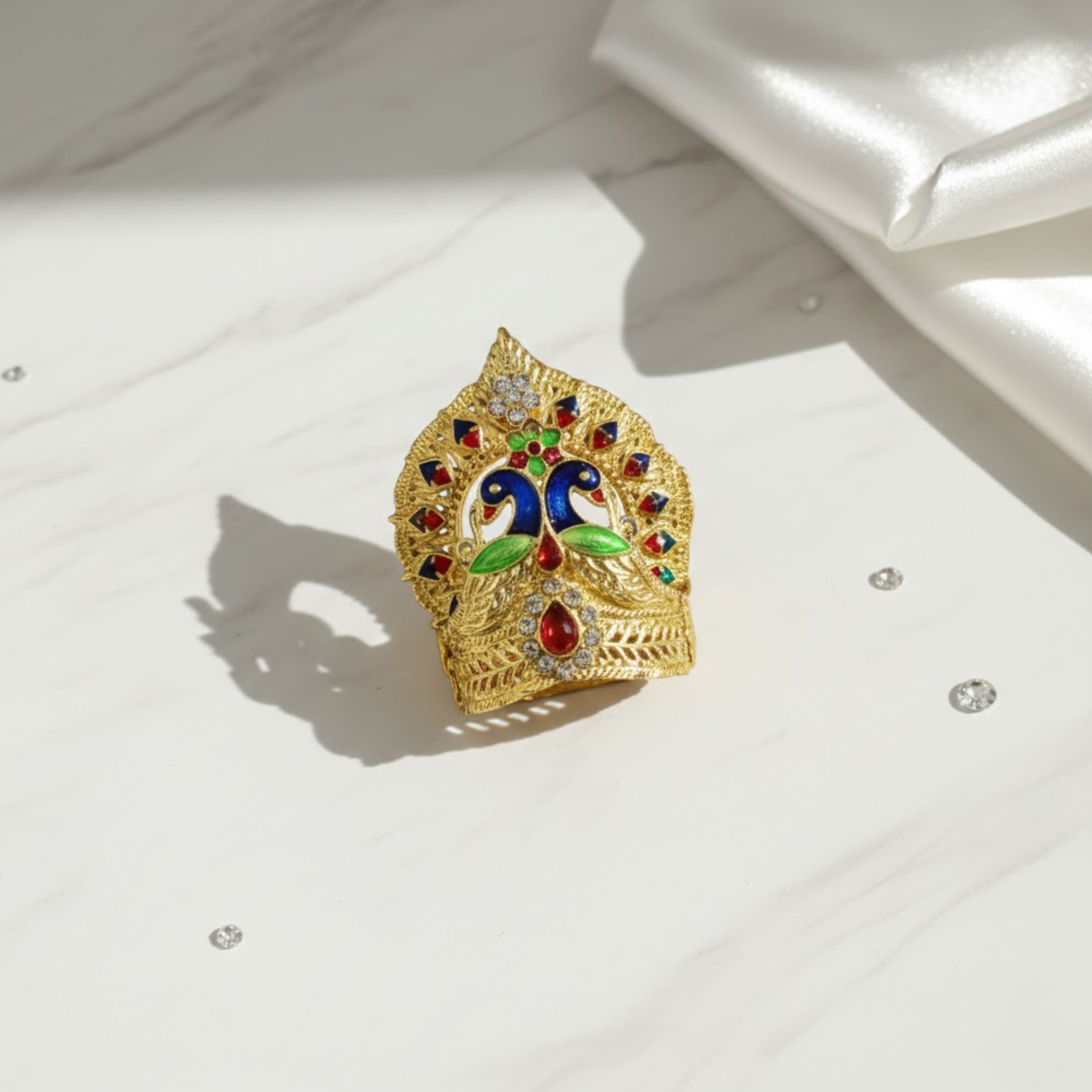 Mor Mukut For Laddu Gopal - Pack of 12