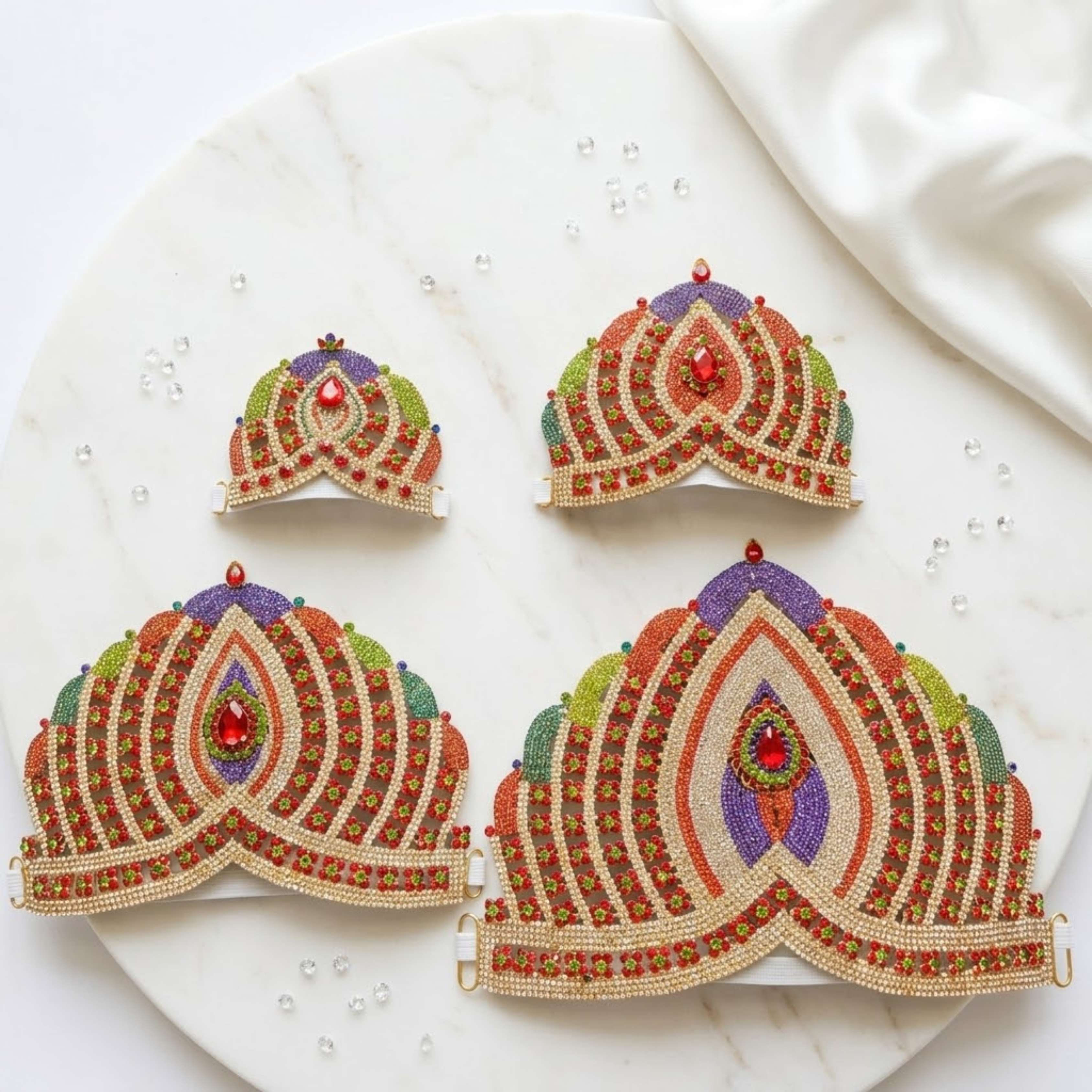 Natwar Mukut For Laddu Gopal