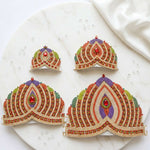 Natwar Mukut For Laddu Gopal
