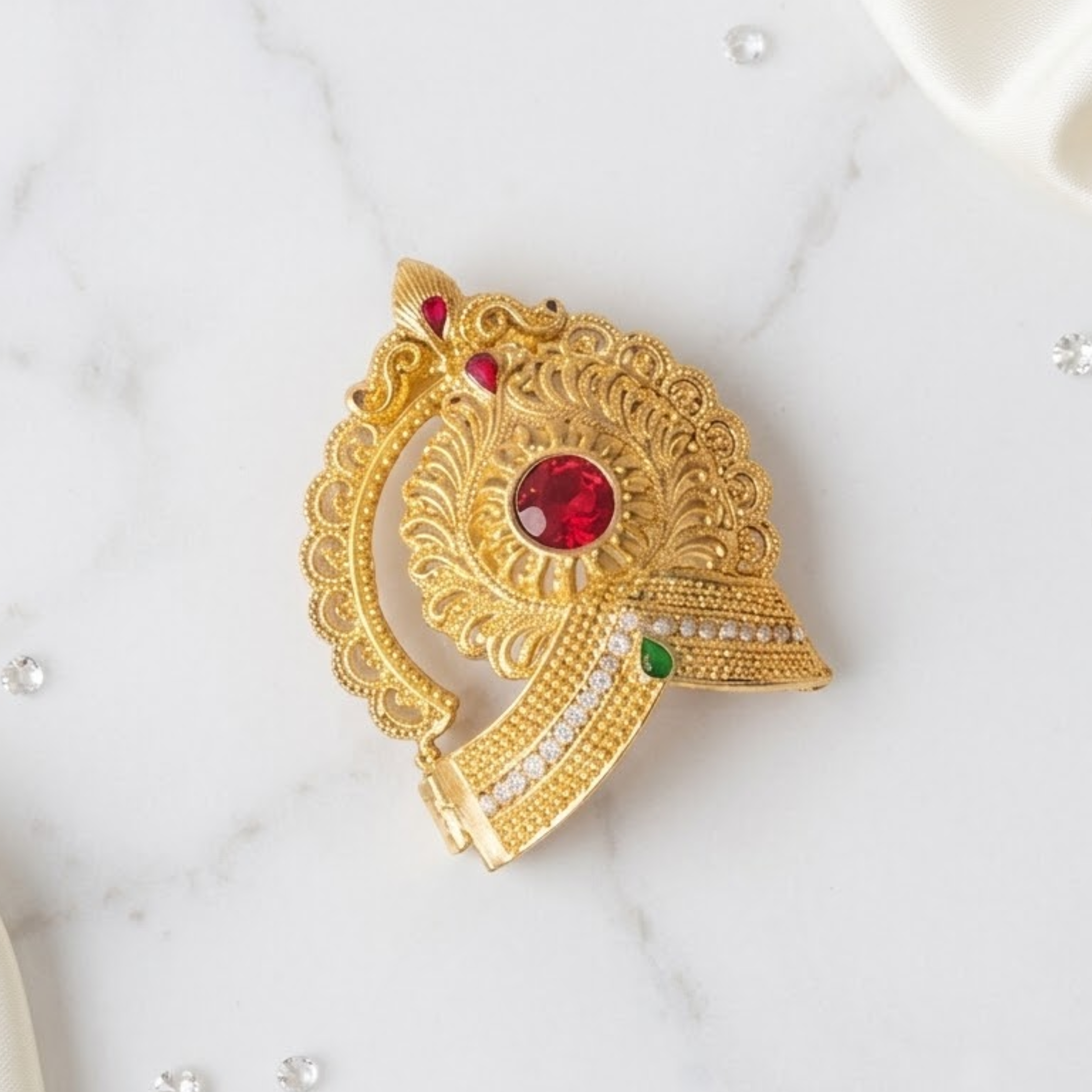 Radha Raman Mukut For Laddu gopal