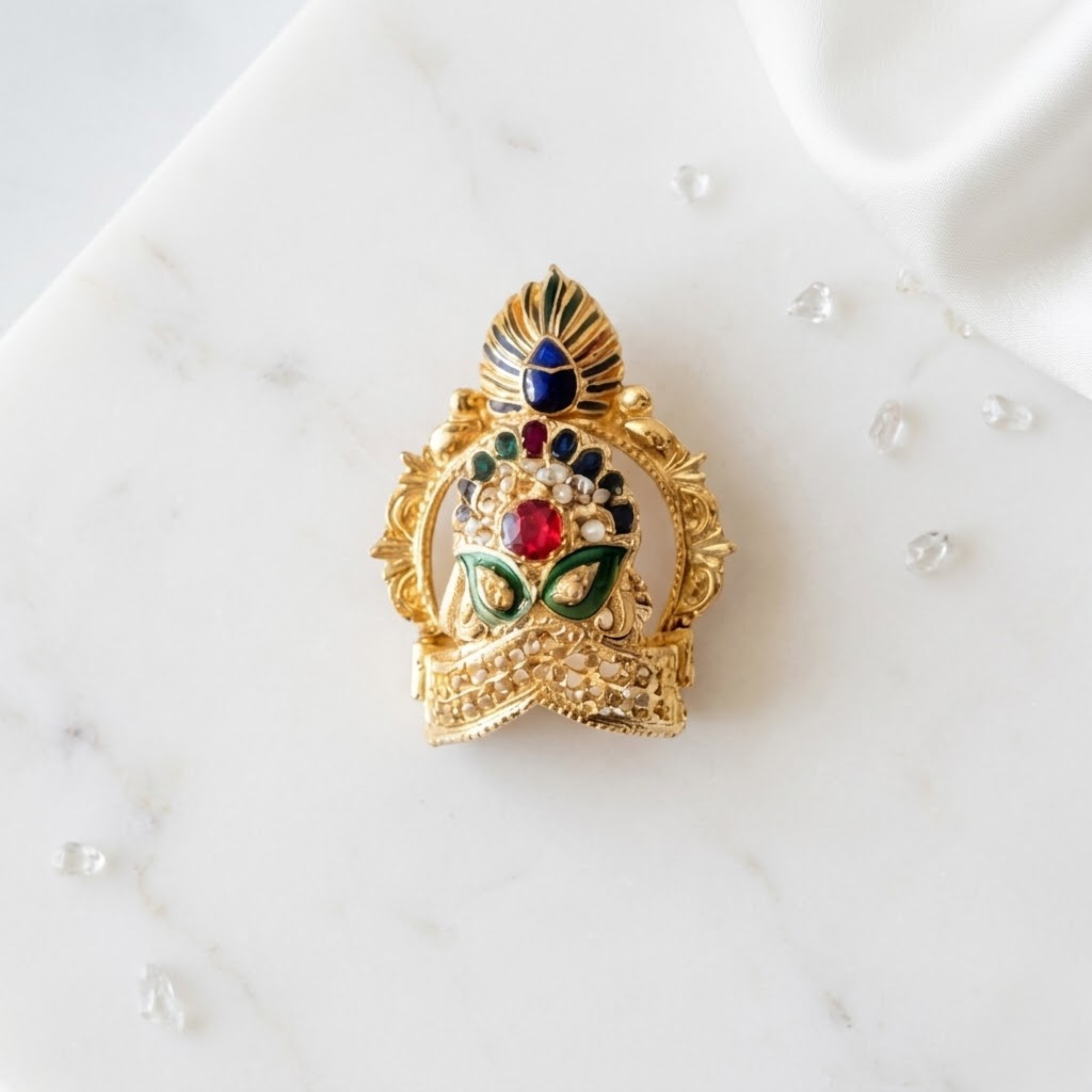 Shwet Mukut For Laddu gopal