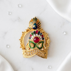 Shwet Mukut For Laddu gopal - Pack of 12