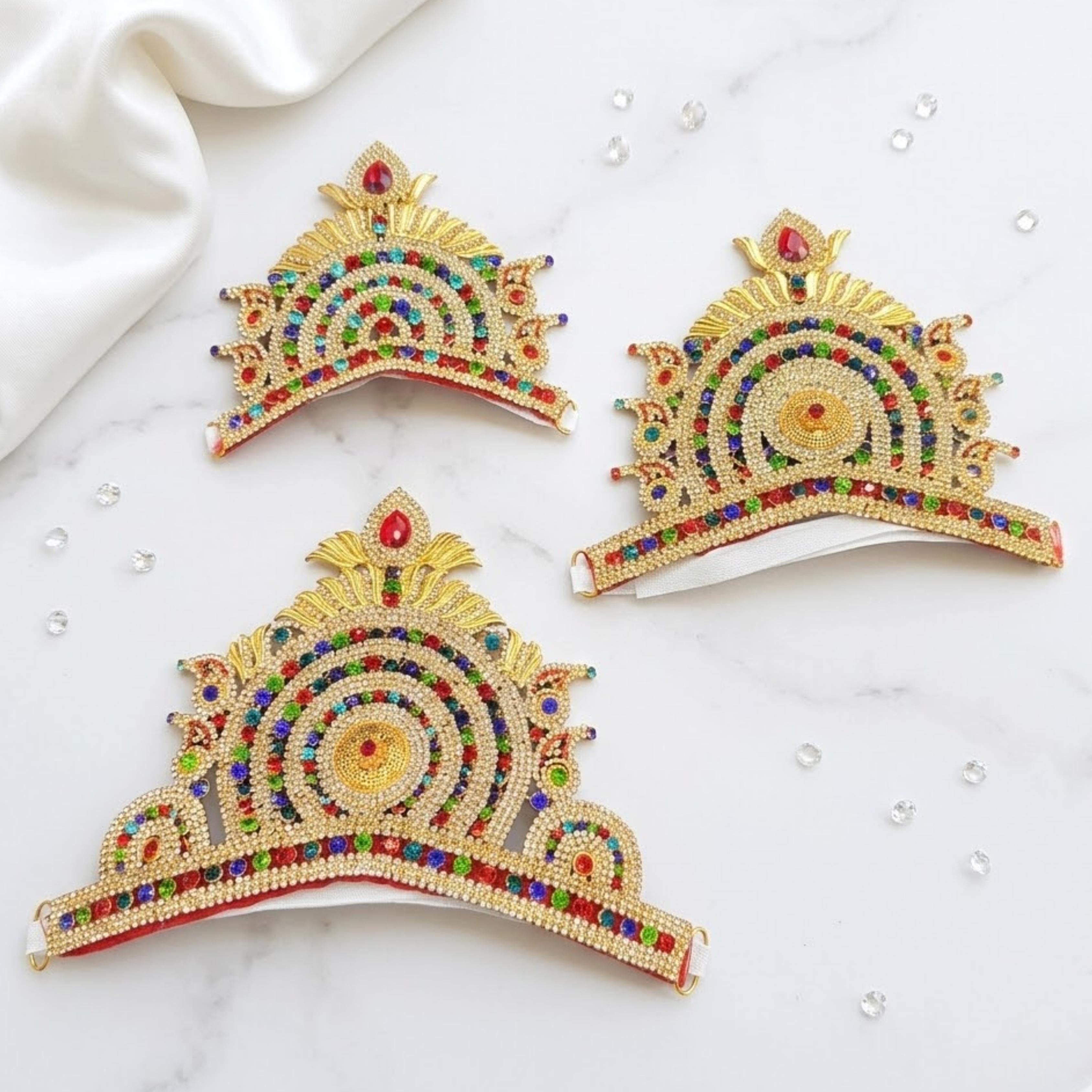 Vrindavan Mukut For Laddu Gopal