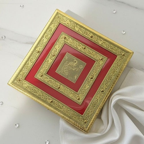 Rajwadi Chowki For Laddu Gopal - Pack of 2