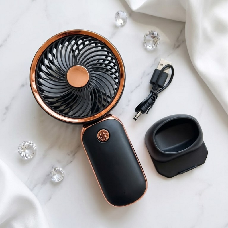 Mini Handheld Fan For laddu Gopal