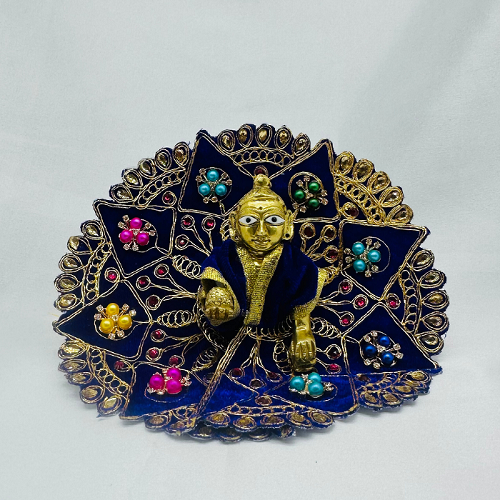 Trikona Shringar Poshak For Laddu Gopal