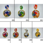 Mandakini Poshak With Mukut For Laddu Gopal -Pack of 7