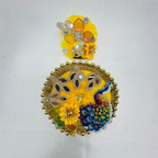 Mandakini Poshak With Mukut For Laddu Gopal